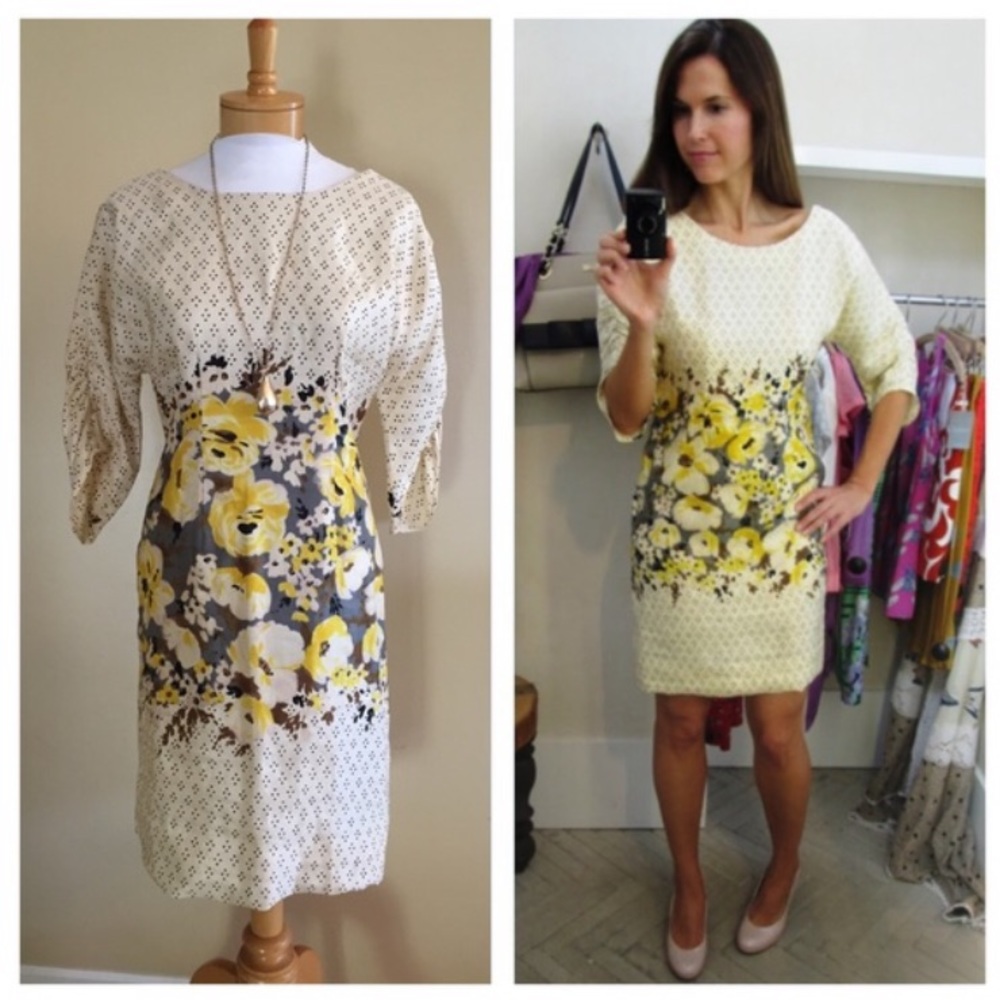 Anthropologie Meadow Rue Peppered Plena Dress 0